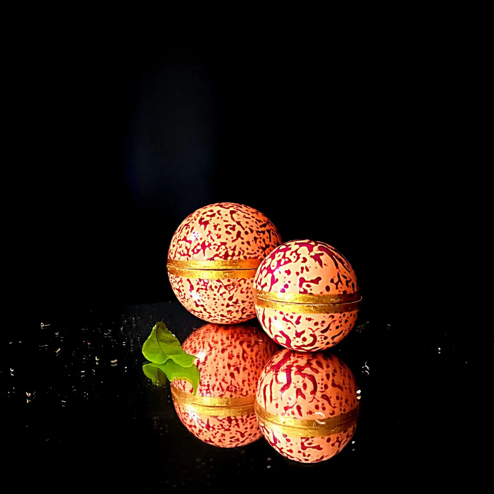 Gifts - Globe Candle\" Bollywood Orange Blossom - PONPON CURIOSITAS