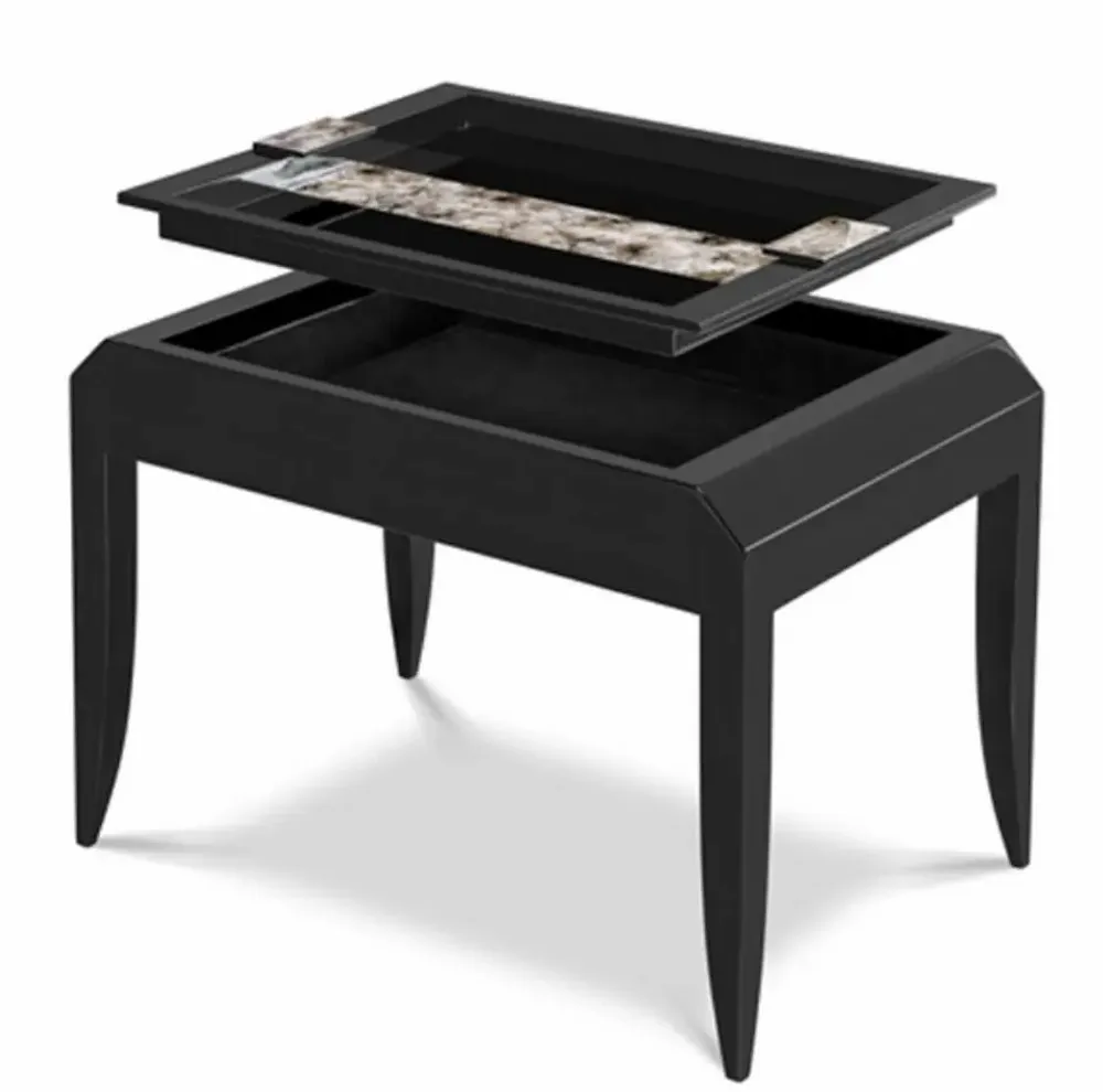 Tables basses - NIKITA - Lacquer Tray Table - MAI HOME DECOR PTE LIMITED