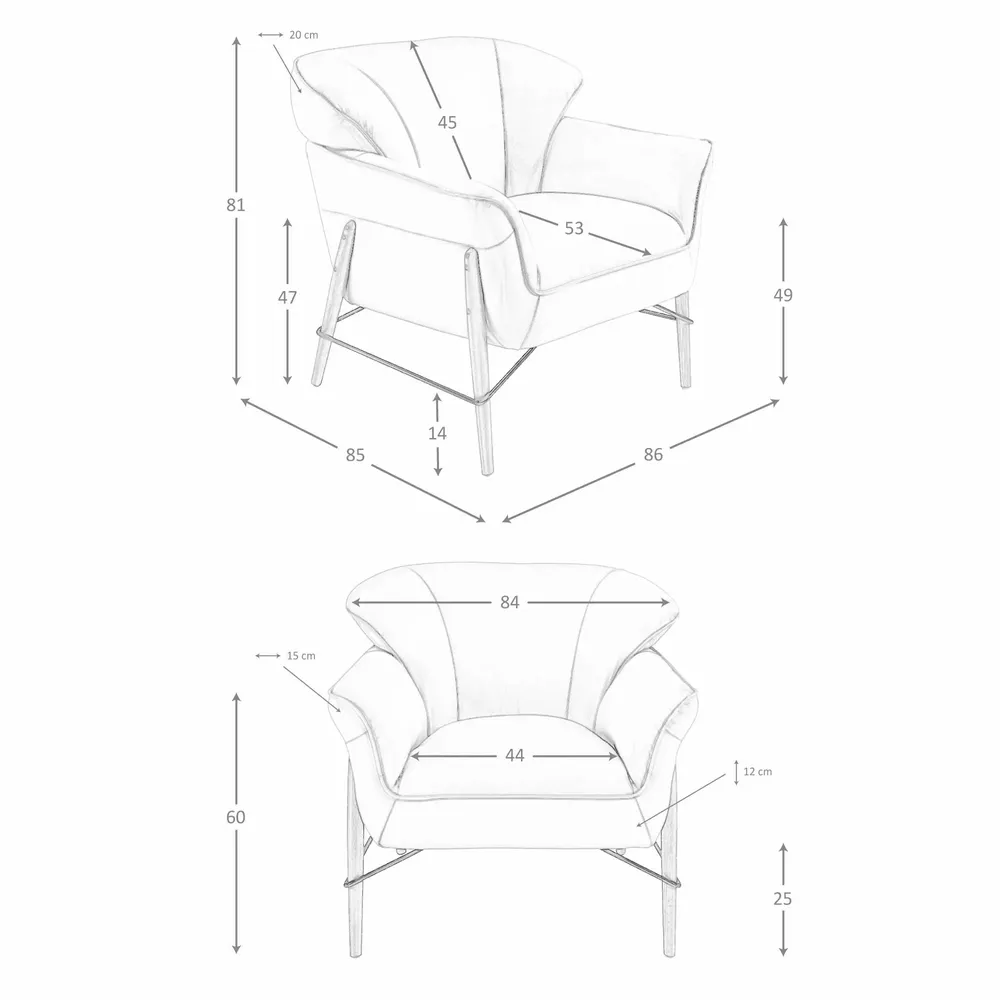 Armchairs - Sand leather armchair - ANGEL CERDÁ