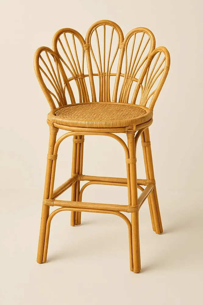 Lounge chairs - Scalloped Bar Chair - ISHELA