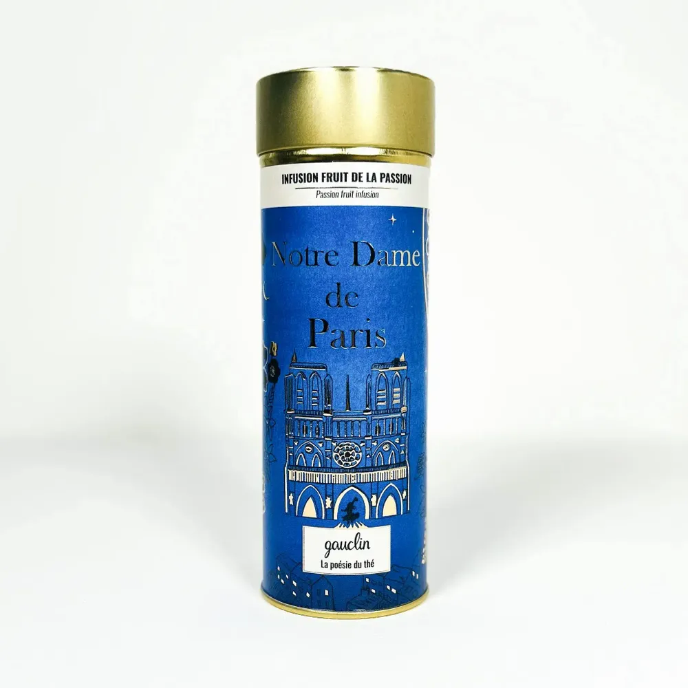 Gifts - Notre Dame de Paris bottle - Organic passion fruit infusion - GAUCLIN