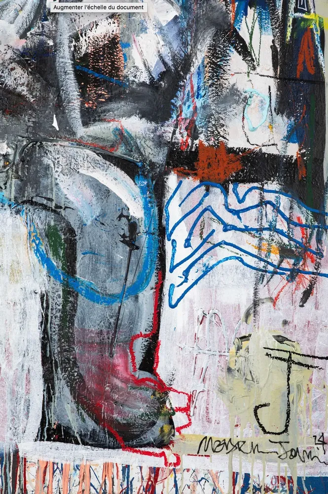 Paintings - Painting\" Sun red\” by Monsieur Jamin - GALERIE SEBBAN