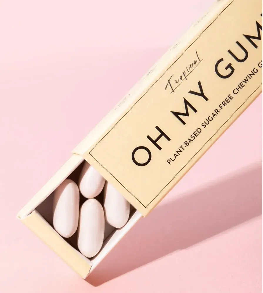 Confiserie - OH MY GUM ! Chewing gum tropicale - 12 paquets - OH MY GUM !