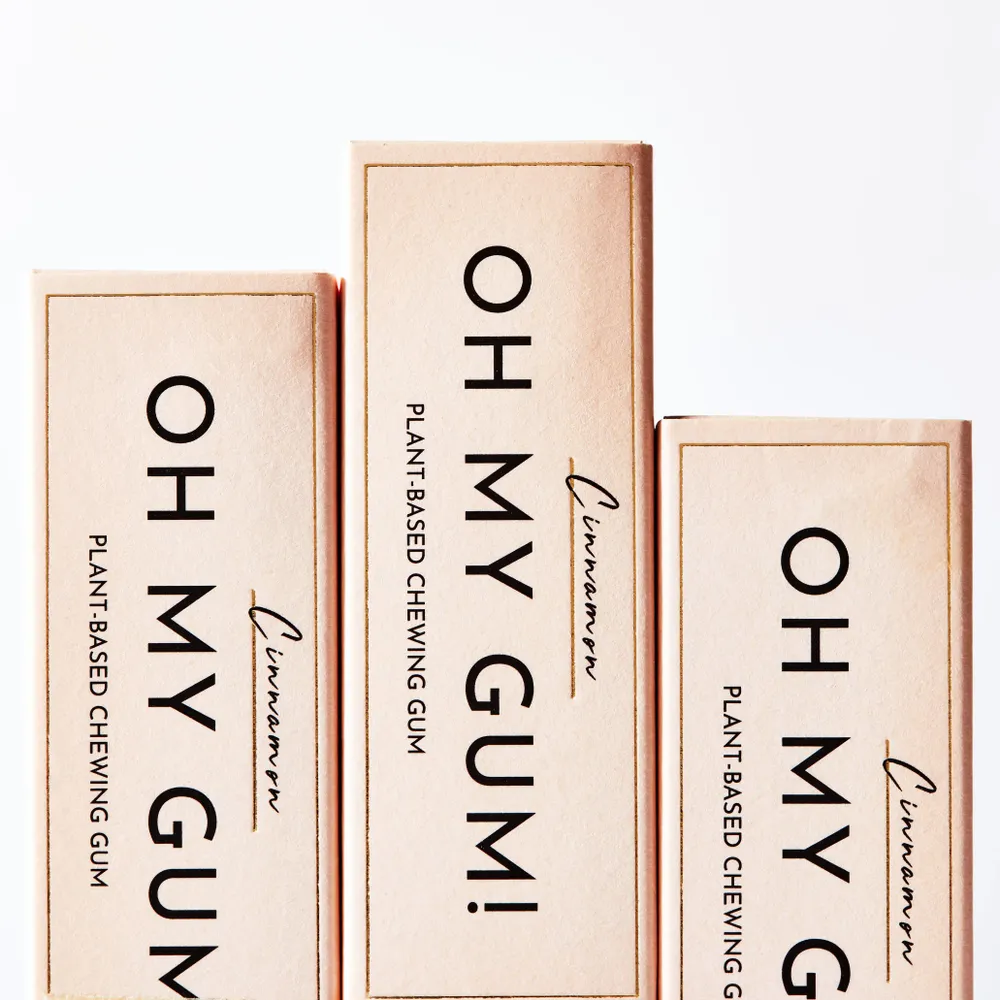 Confiserie - OH MY GUM ! Chewing gum à la cannelle - 12 paquets - OH MY GUM !