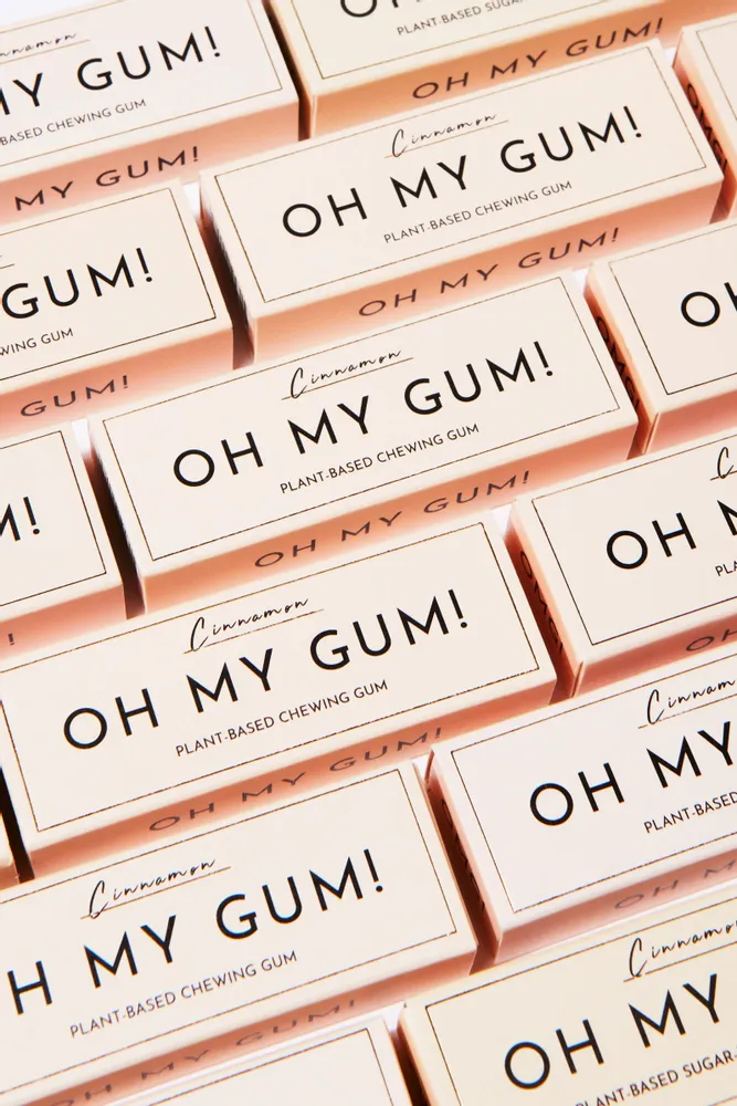 Confiserie - OH MY GUM ! Chewing gum à la cannelle - 12 paquets - OH MY GUM !
