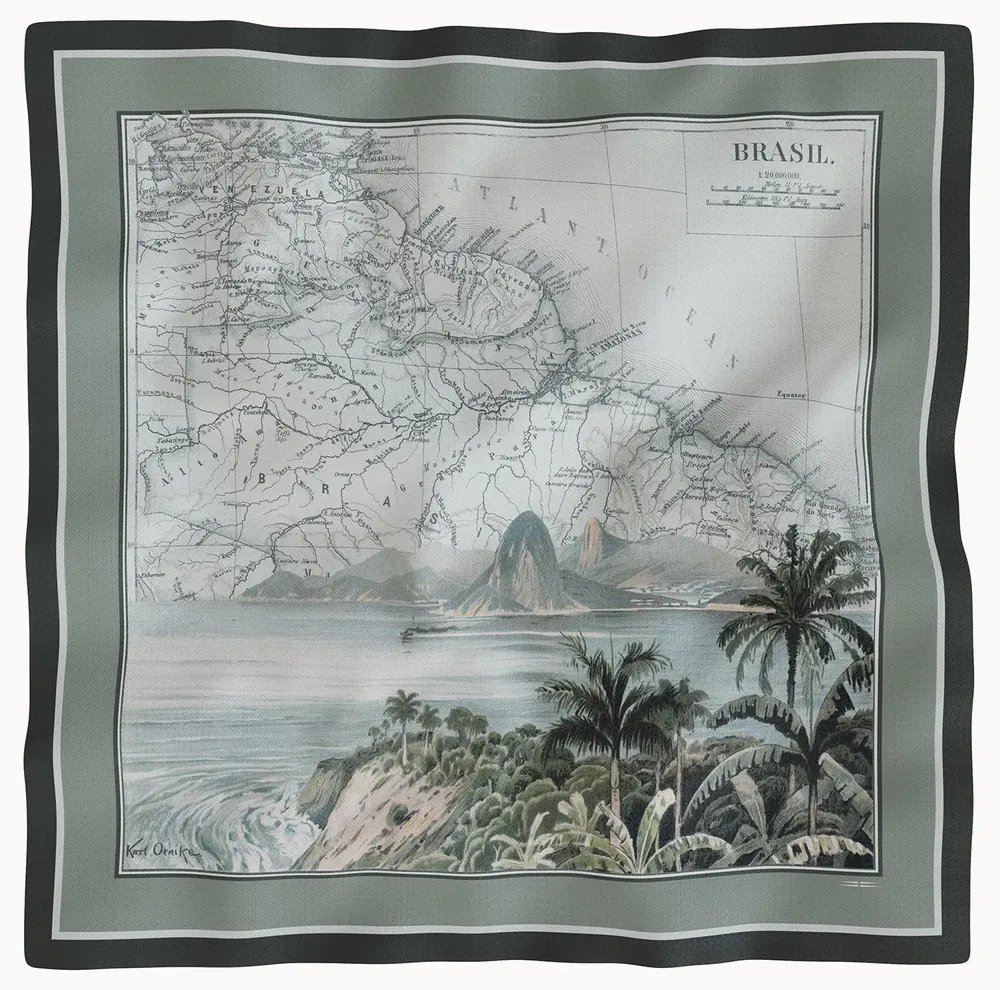 Scarves - Scarves in soft twill - MAOULI