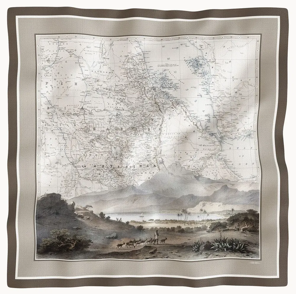 Scarves - Scarves in soft twill - MAOULI