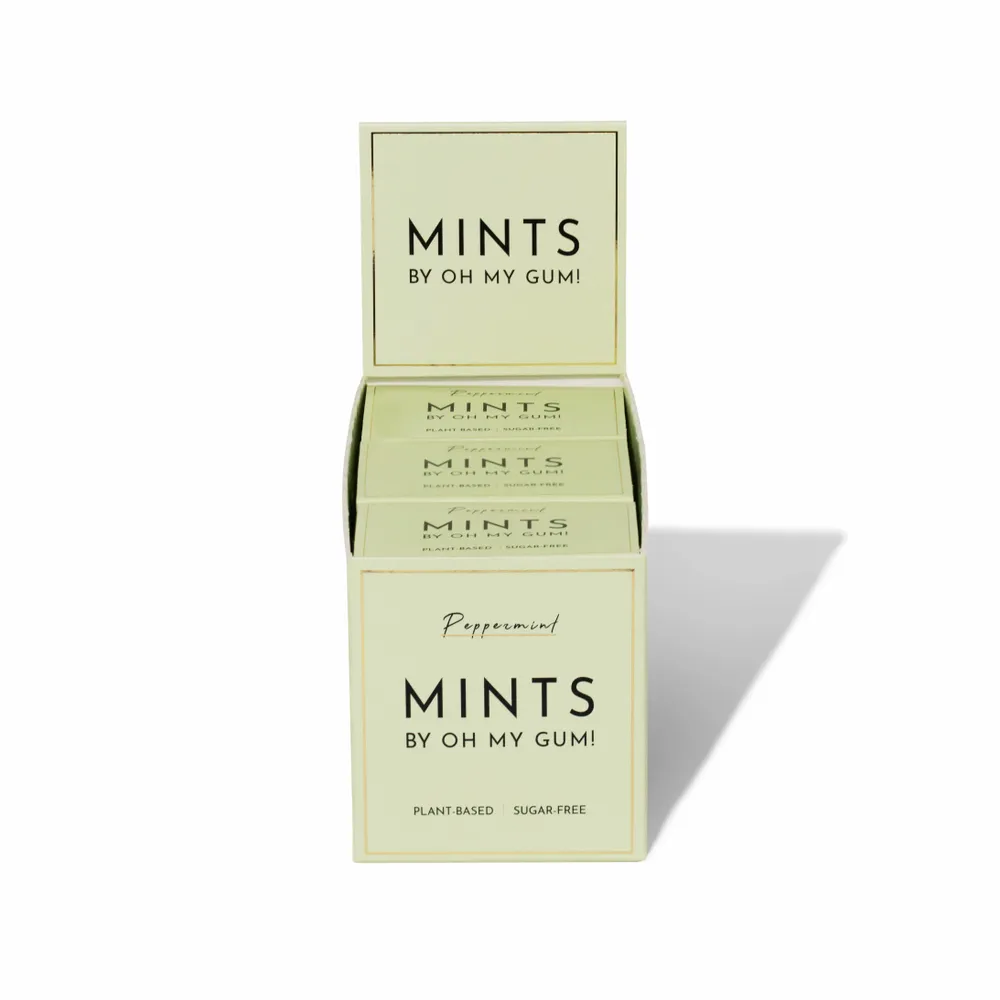 Confiserie - Des pastilles à la menthe by OH MY GUM ! - 12 paquets - OH MY GUM !