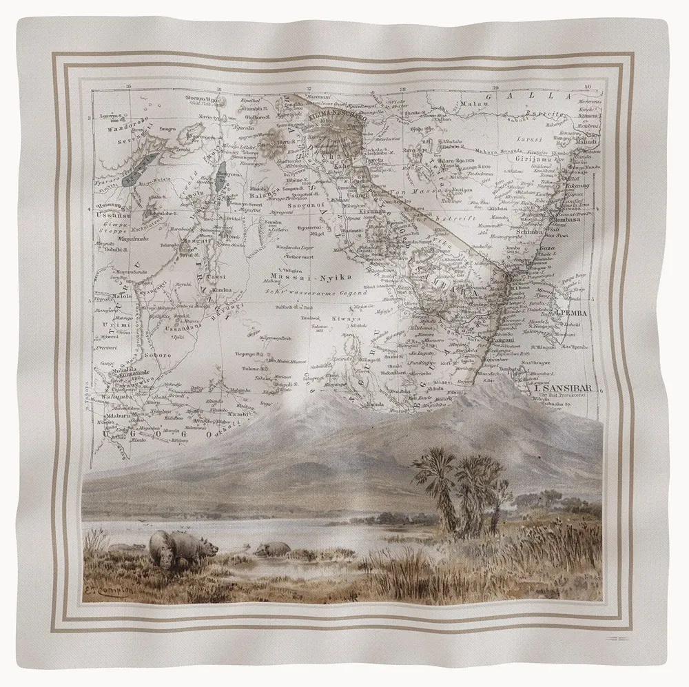 Scarves - Scarves in soft twill - MAOULI