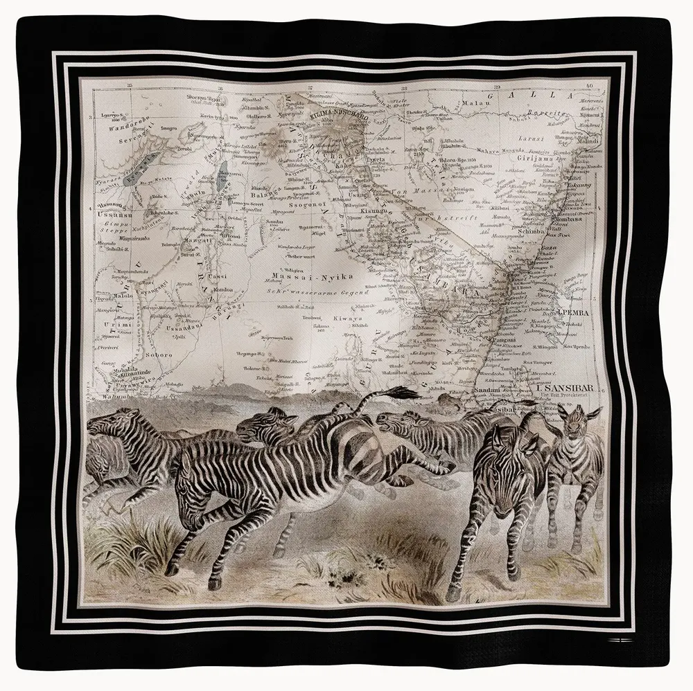 Scarves - Scarves in soft twill - MAOULI