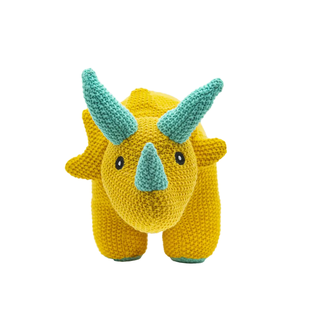 Peluches - Jouet en peluche tricératops en coton - CUTE SINCE 1999