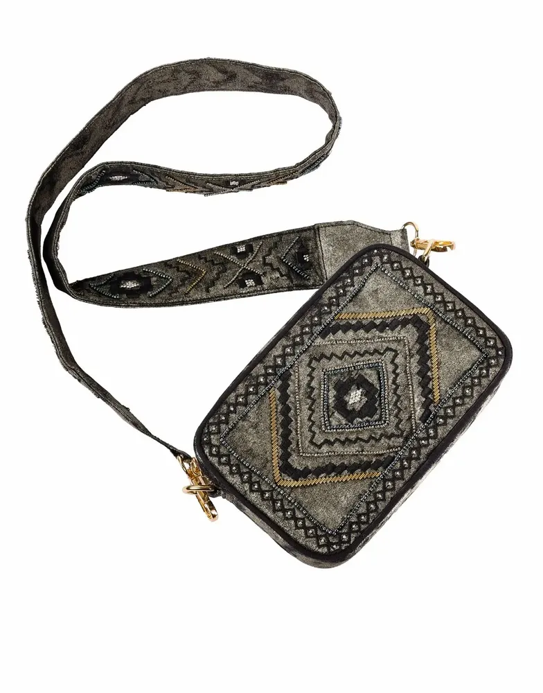 Bags and totes - Metallic Aztec Weave bag - NAMJOSH