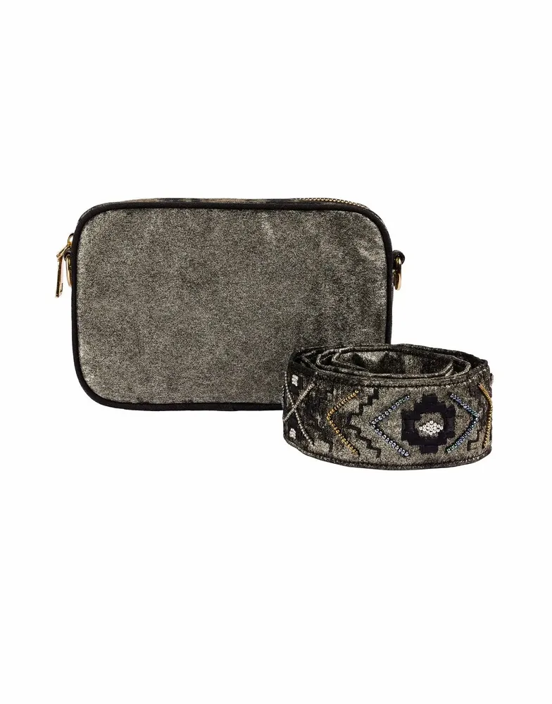 Bags and totes - Metallic Aztec Weave bag - NAMJOSH