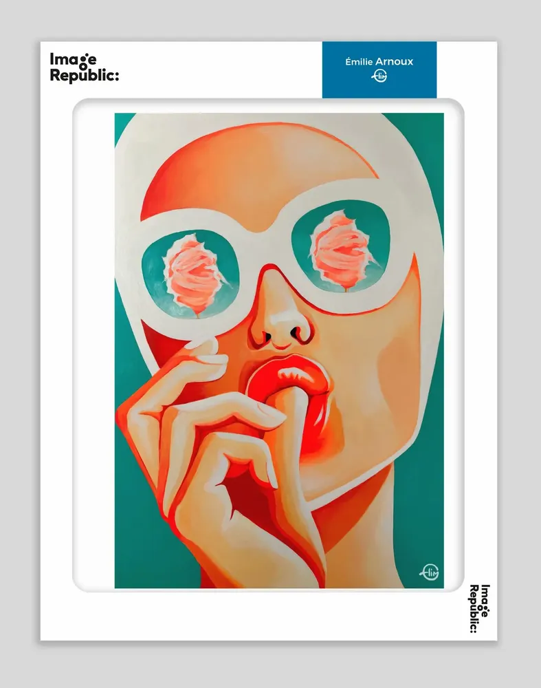 Poster - Poster Emilie Arnoux - IMAGE REPUBLIC :