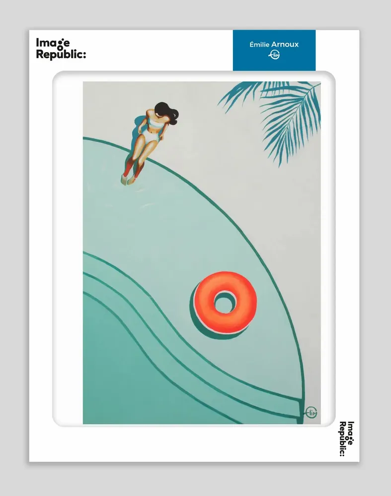 Poster - Poster Emilie Arnoux - IMAGE REPUBLIC :