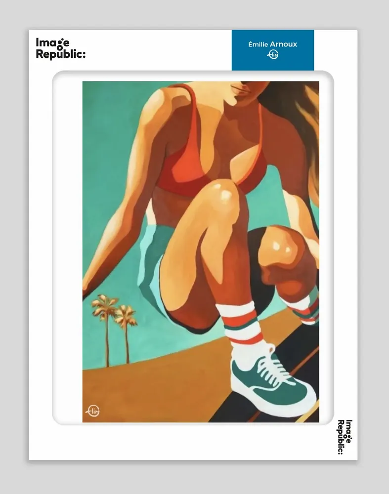 Poster - Poster Emilie Arnoux - IMAGE REPUBLIC :