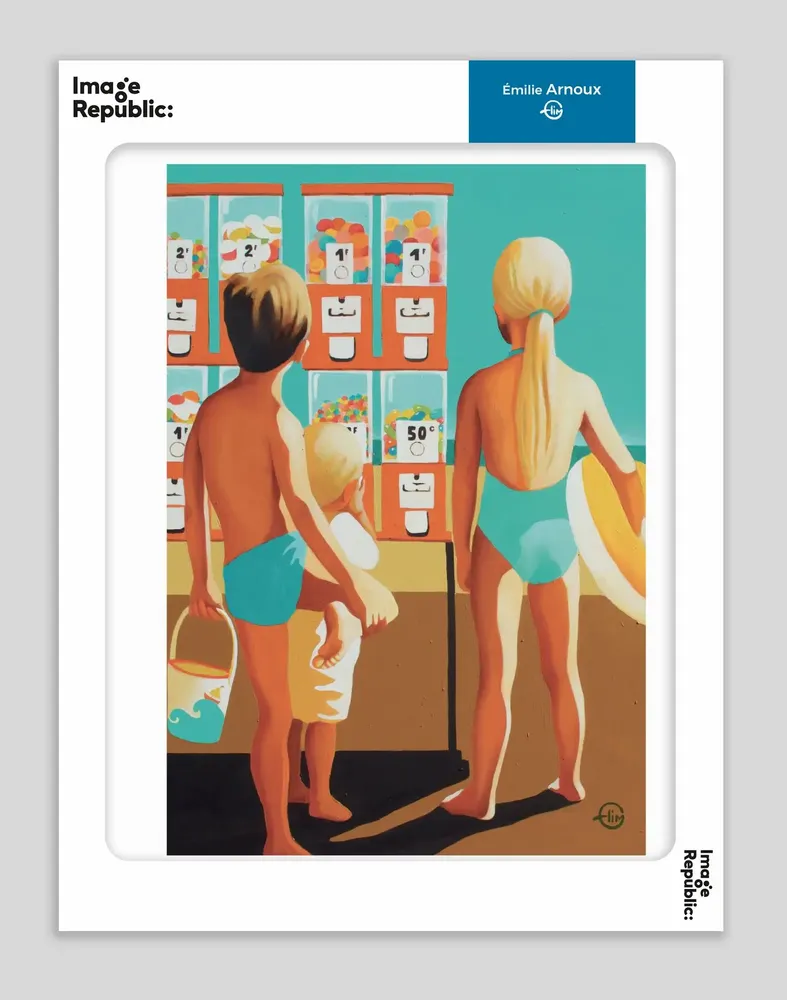 Poster - Poster Emilie Arnoux - IMAGE REPUBLIC :