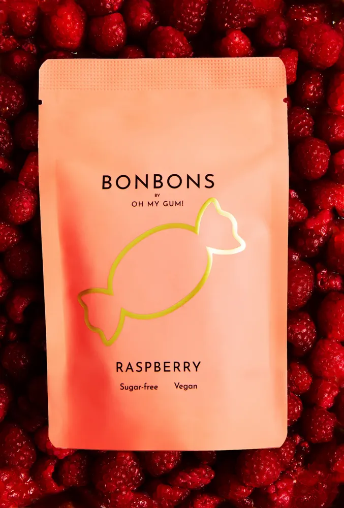 Confiserie - Bonbon à la framboise par OH MY GUM ! - 15 sachets - OH MY GUM !