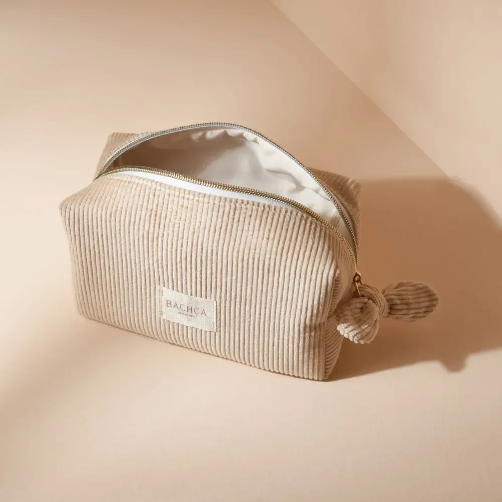 Beauty products - Trousse de toilette velours 24 x 18 x 10 cm - BACHCA