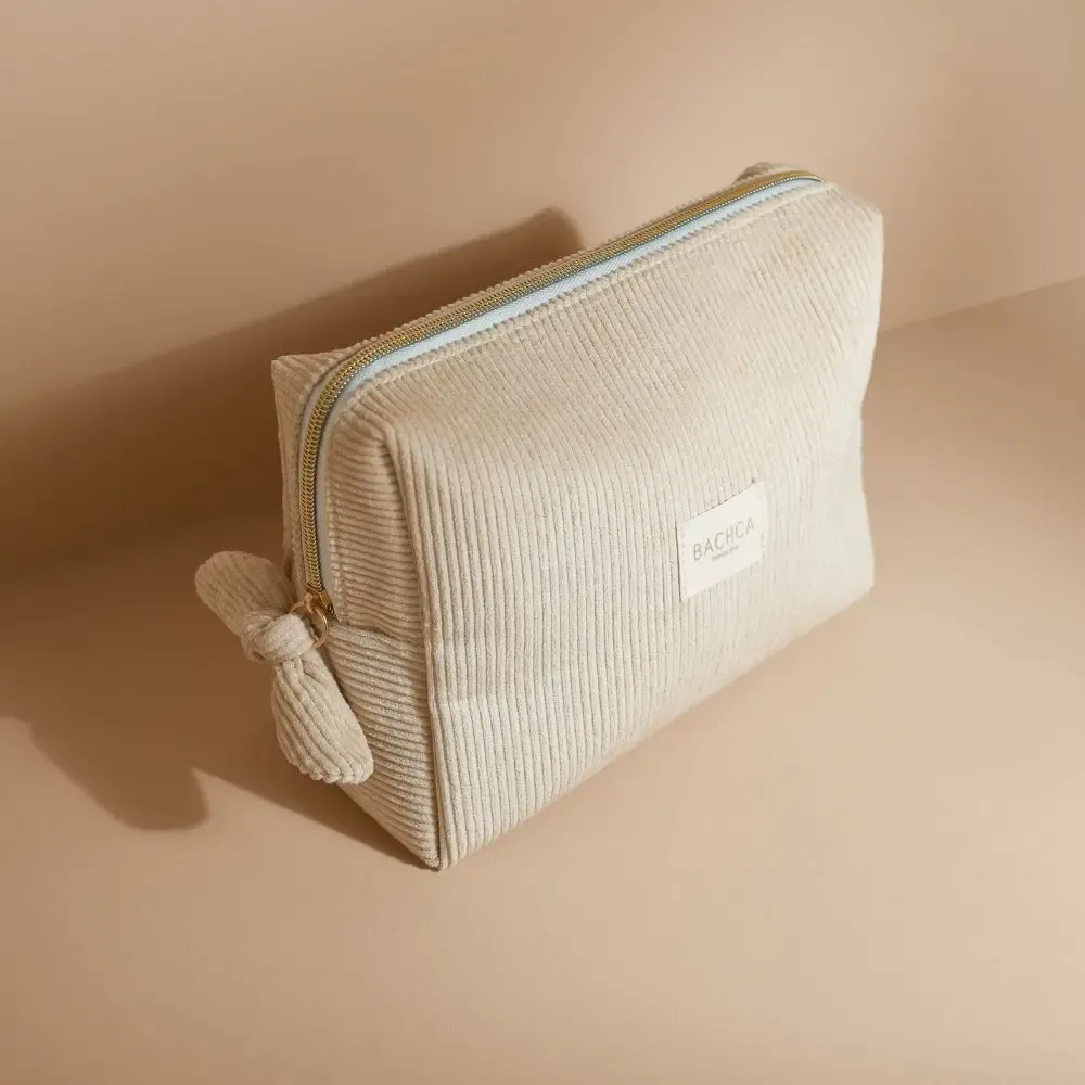 Beauty products - Trousse de toilette velours 24 x 18 x 10 cm - BACHCA