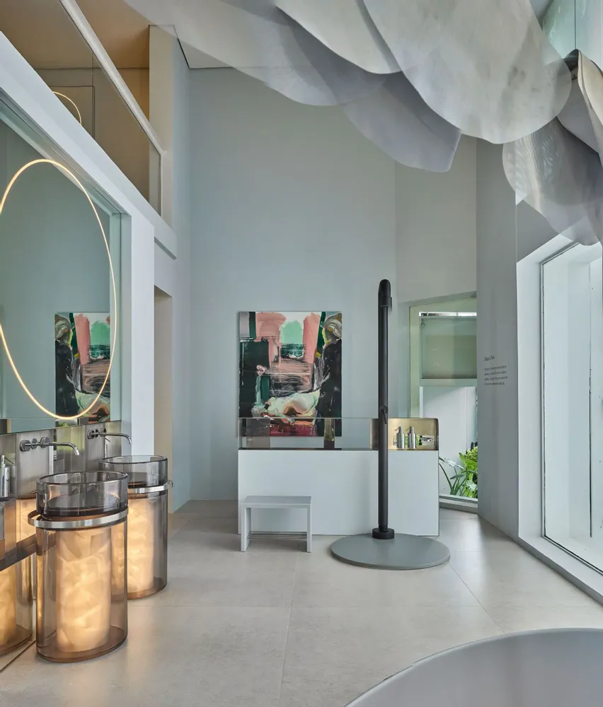 Lave-mains - Lavabo DOUBLE C - VALLVÉ