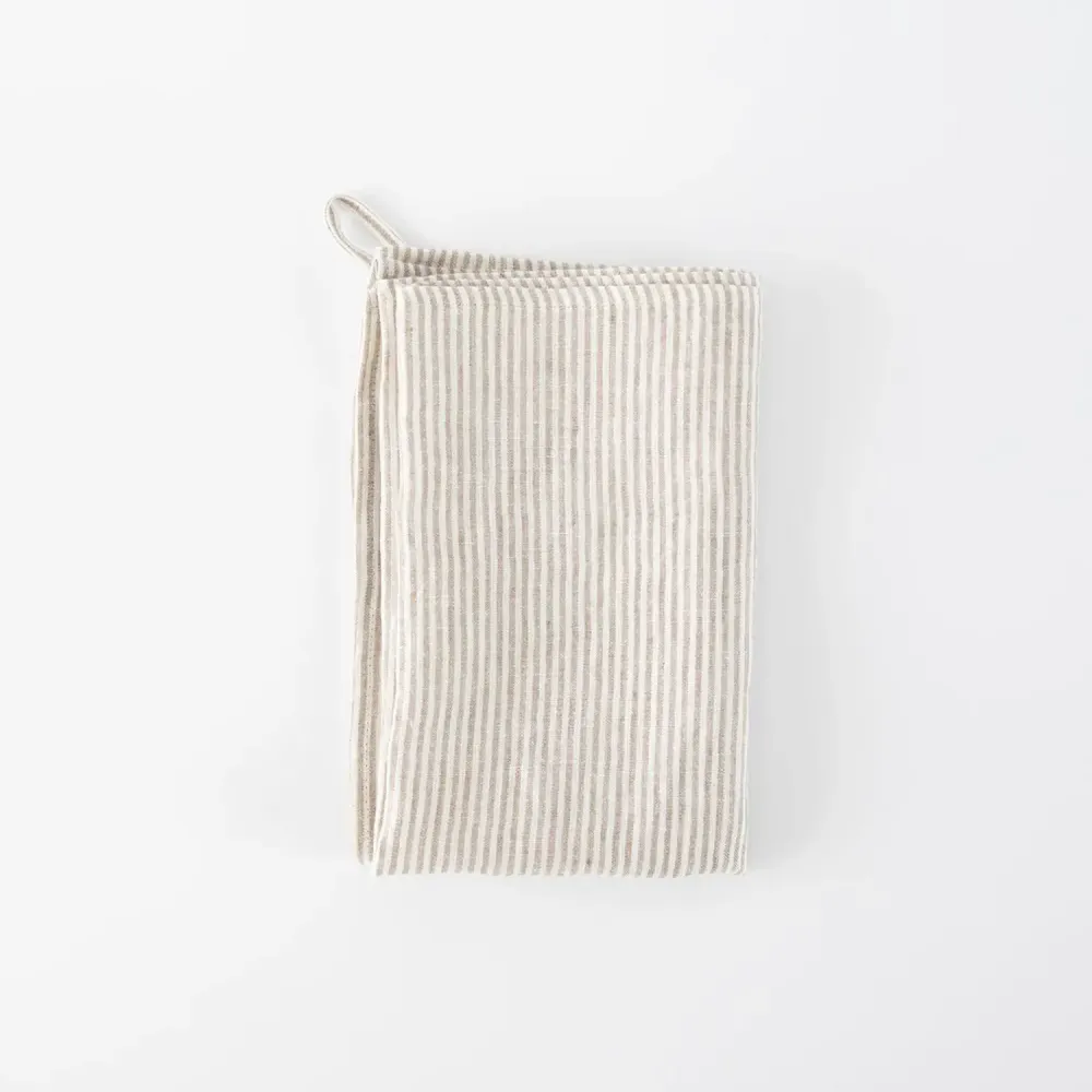 Dish towels - Linen Towels – Set of 4 Textures & Patterns - OURY HOME