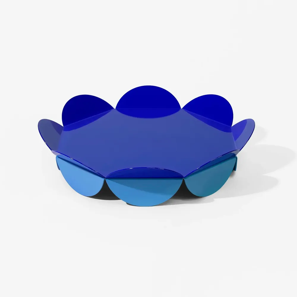 Plats et saladiers - Présentoir Fleur L – Centre de table sculptural en métal - ISUWA
