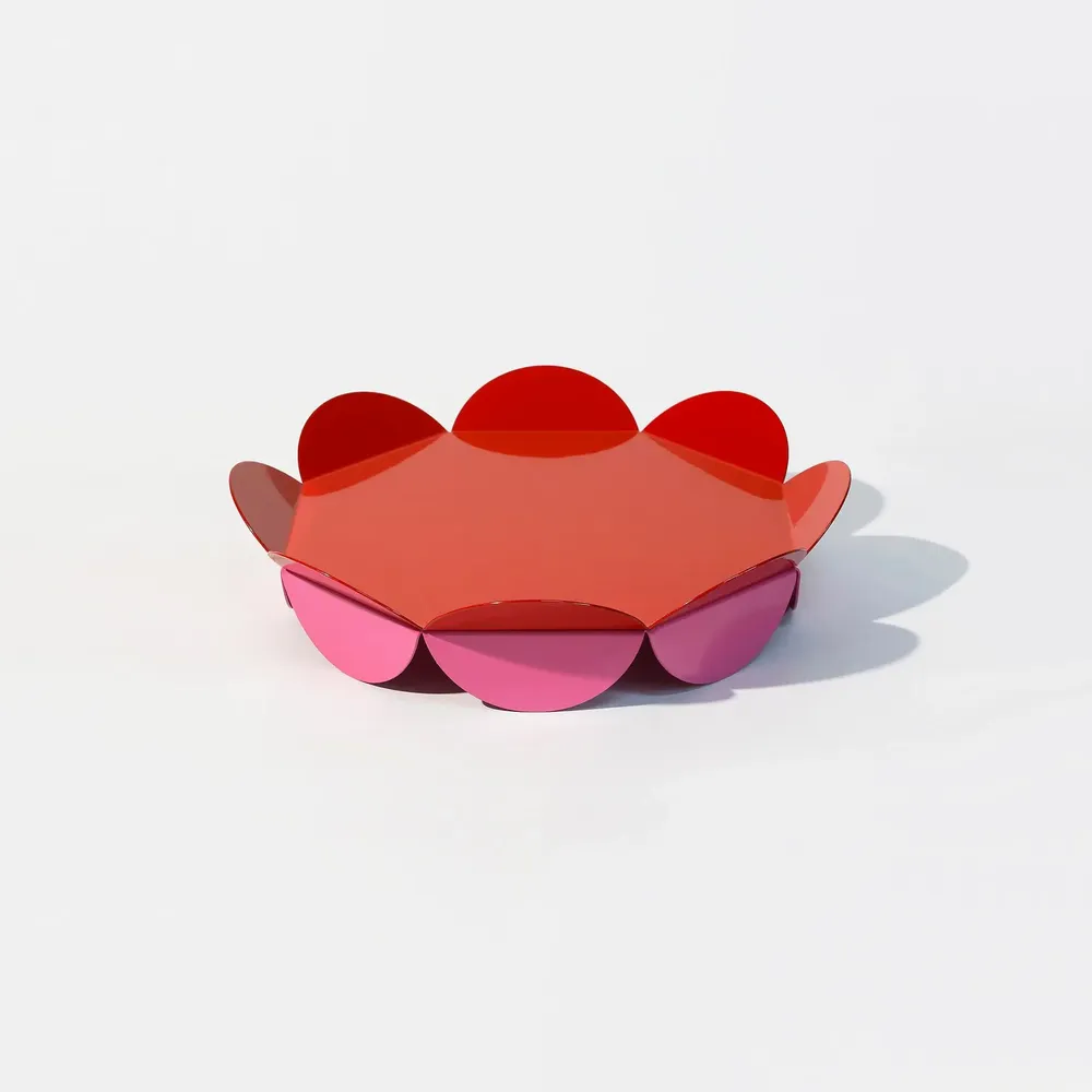 Plats et saladiers - Présentoir Fleur S – Objet design sculptural en métal - ISUWA