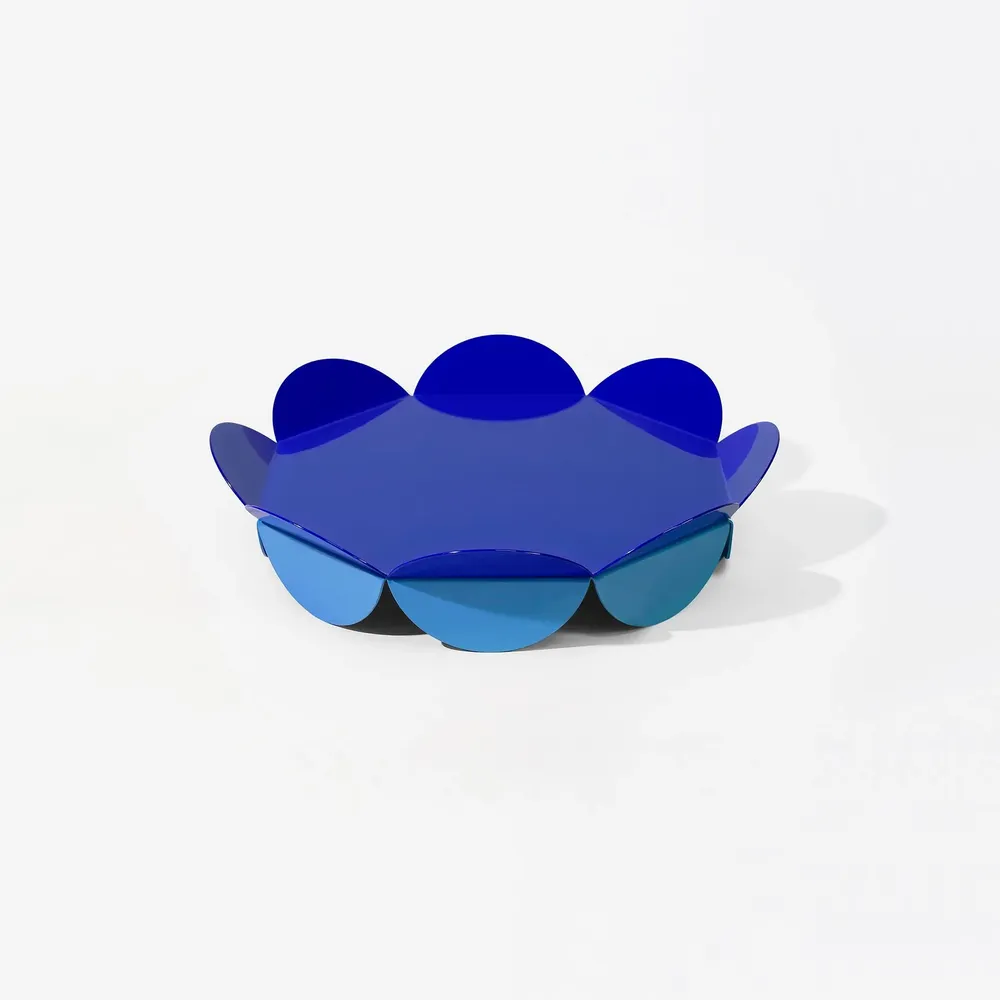 Plats et saladiers - Présentoir Fleur S – Objet design sculptural en métal - ISUWA