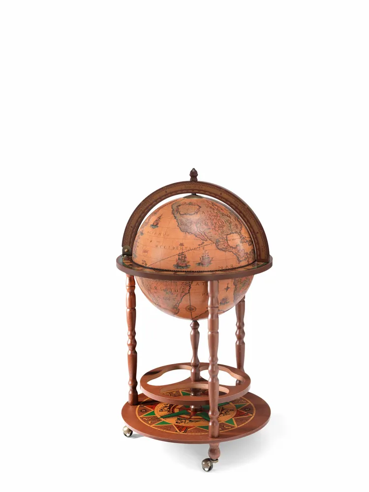 Restaurant trolleys - Zoffoli Bar globe Giunone diameter 40cm - ZOFFOLI MAPPAMONDI