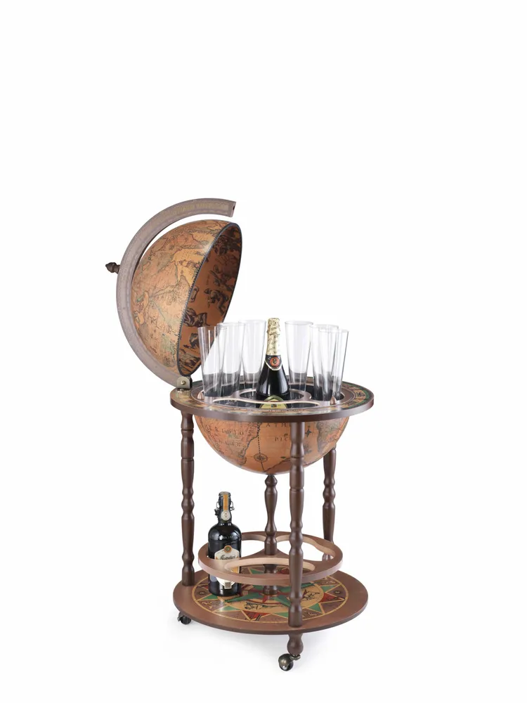 Restaurant trolleys - Zoffoli Bar globe Giunone diameter 40cm - ZOFFOLI MAPPAMONDI