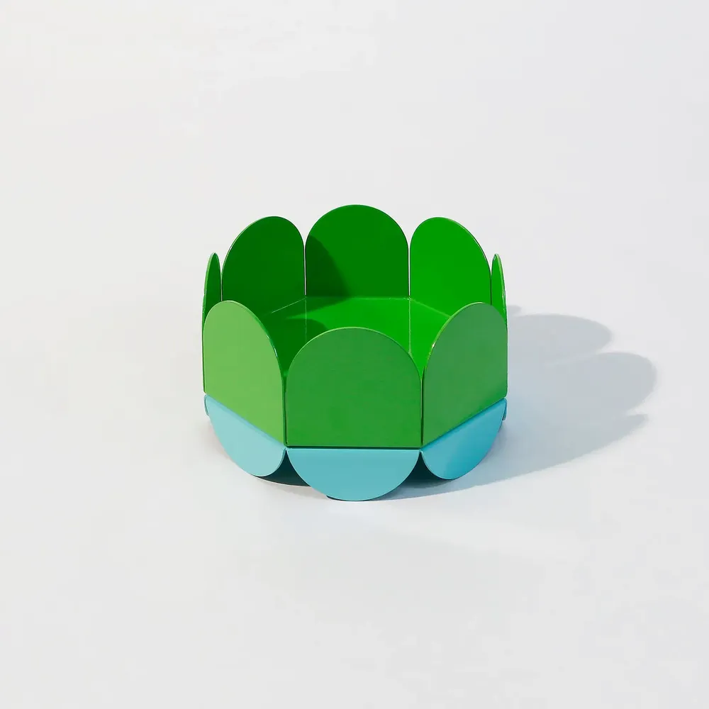 Platter and bowls - Wave Bowl S – Sculptural Small Fruit Basket - ISUWA