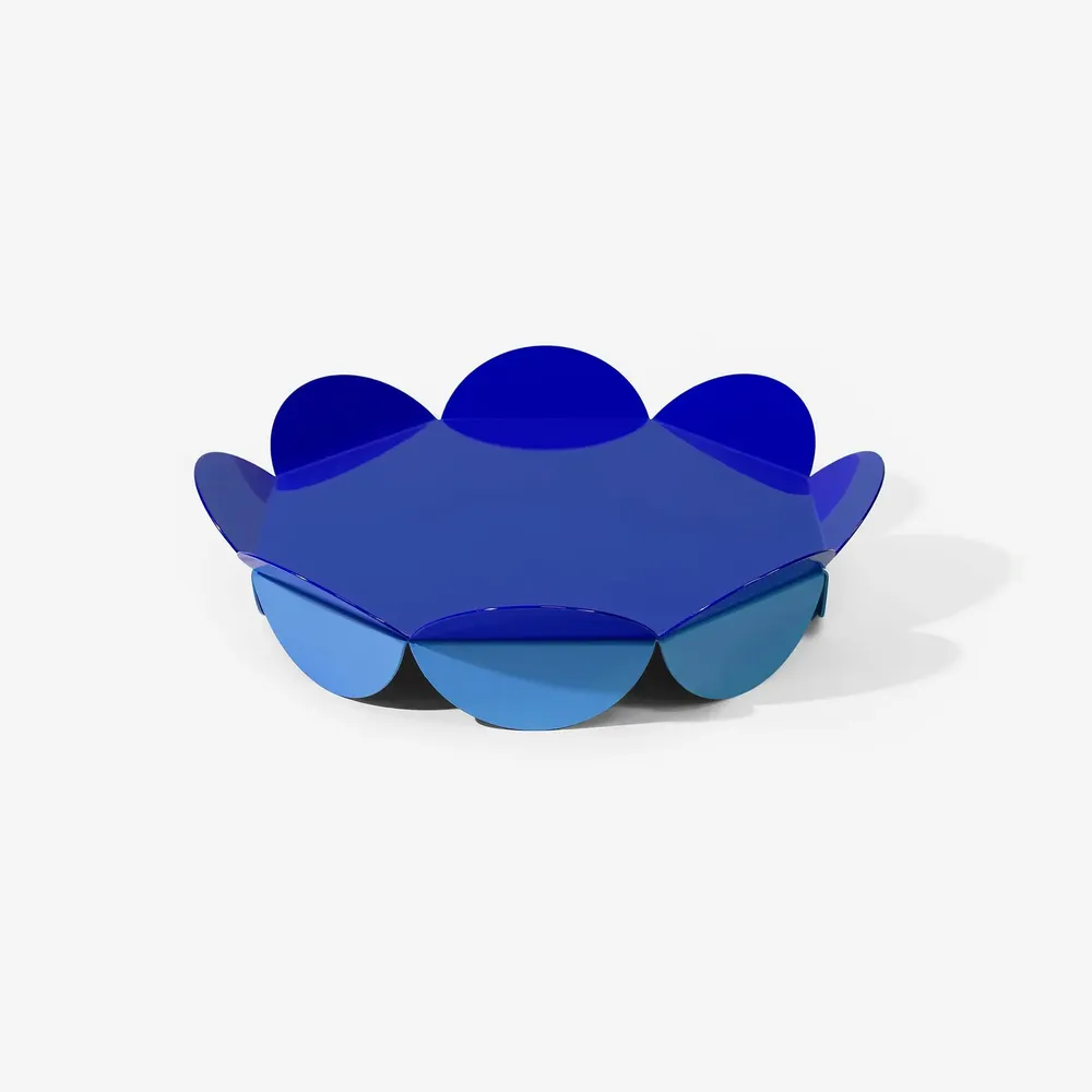Platter and bowls - Flower Serving Stand M – Sculptural Medium Centerpiece - ISUWA