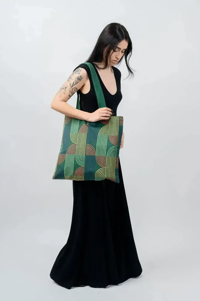 Bags and totes - Etheral motion B Tote Bag - KORES ACCESSORIES