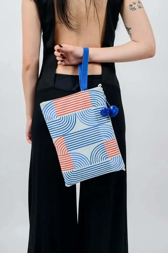 Bags and totes - Etheral motion A Wristlet Bag - KORES ACCESSORIES
