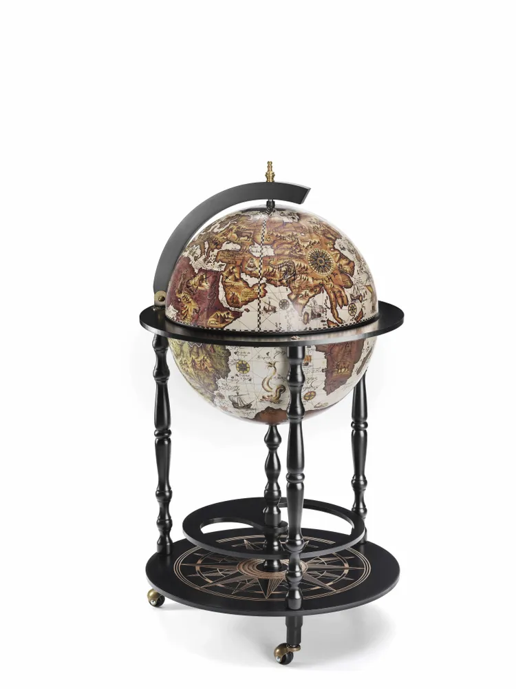 Chariots pour restaurants - Zoffoli Bar Globe Vulcano d.42cm - ZOFFOLI MAPPAMONDI