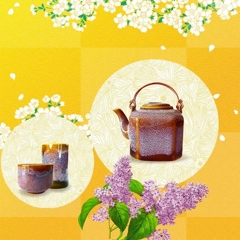 Ceramic - Porcelain around tea - ZAOZAM