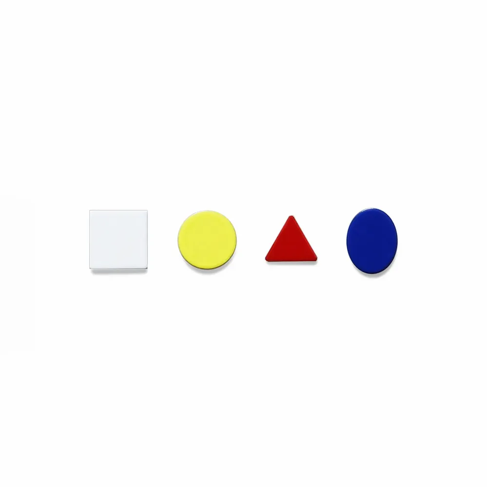 Jewelry - Geometric Earrings – Playful Forms in Color - ISUWA