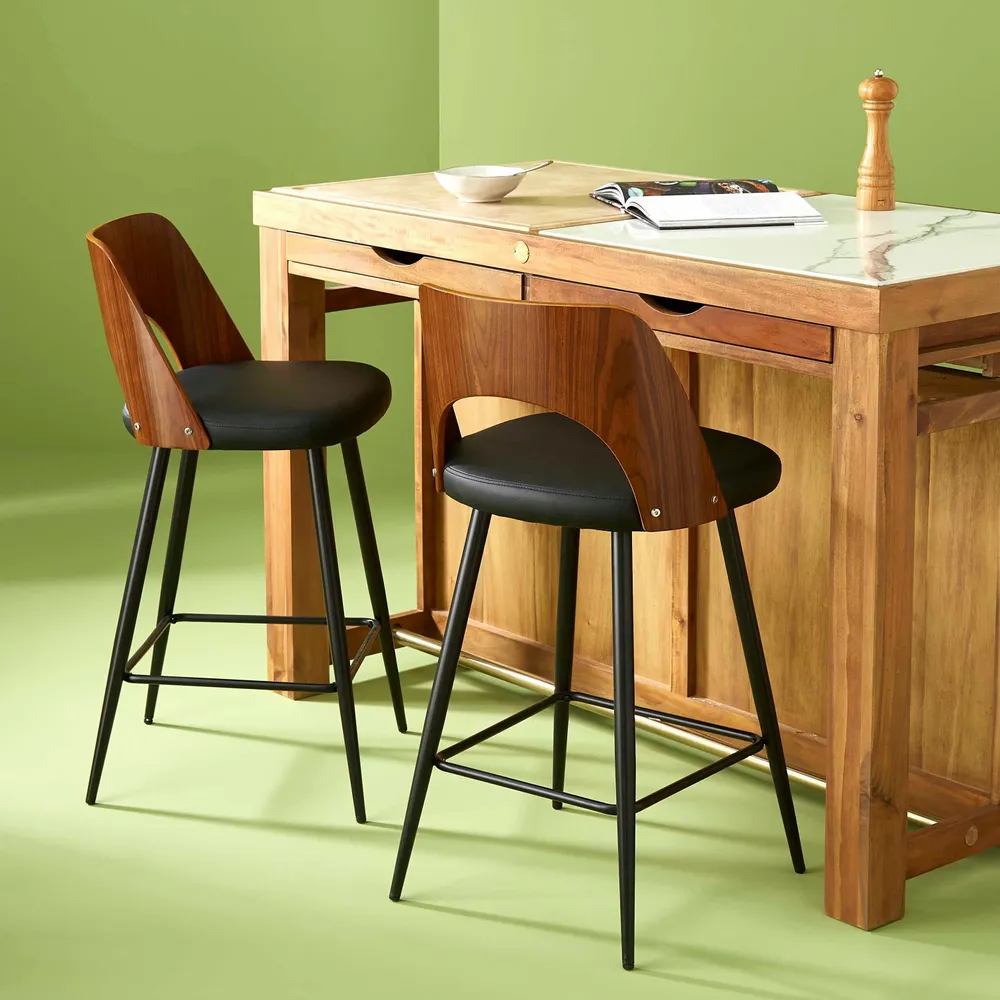 Chaises - Chaise de comptoir Austin - SIGNATURE MOBILIER ET DÉCORATION