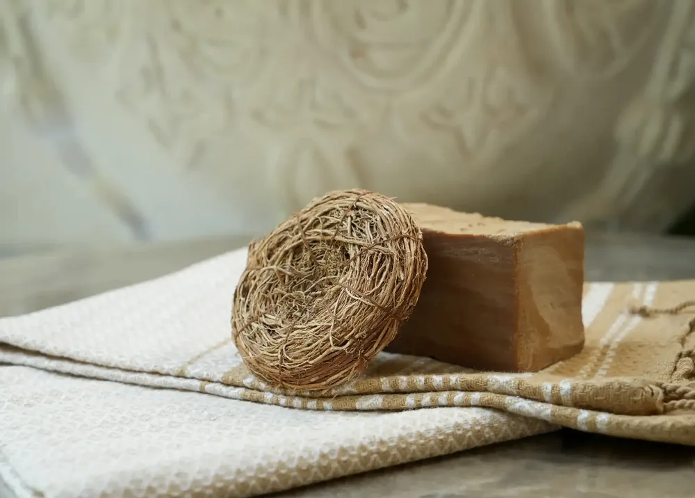 Cosmétiques - FLEUR DE DOUCHE - VETIVER - LOT DE 6 - KARAWAN AUTHENTIC