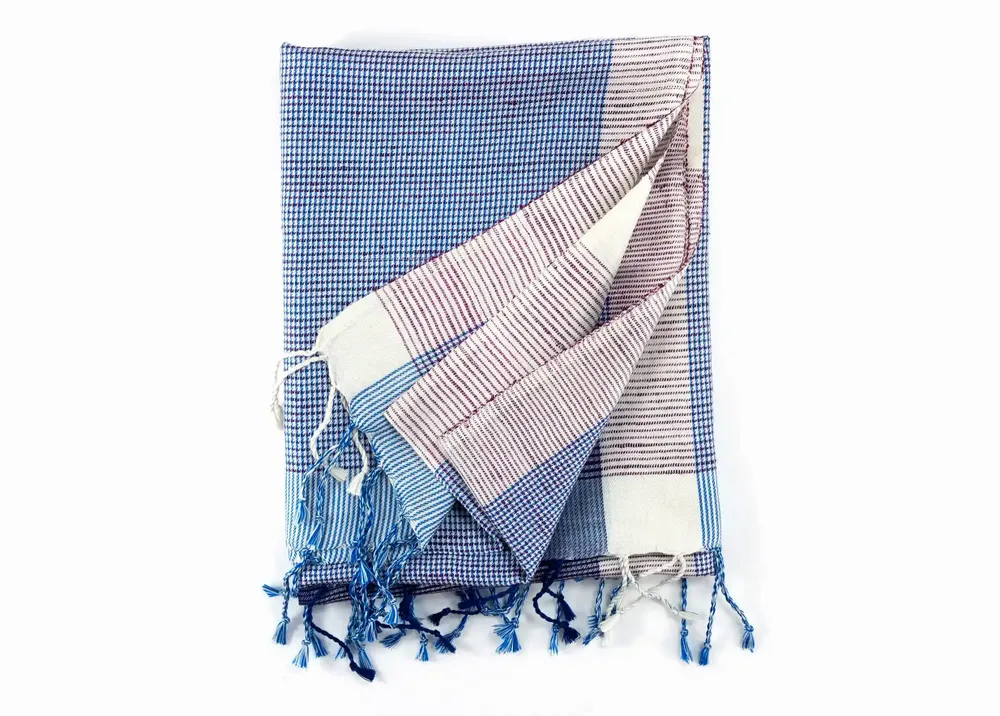 Foulards et écharpes - ETOLE EN SOIE "AZMAR" - KARAWAN AUTHENTIC