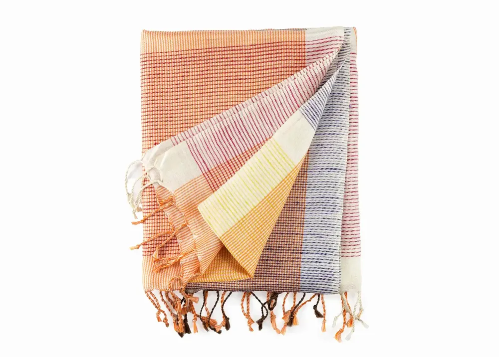 Foulards et écharpes - ETOLE EN SOIE "AZMAR" - KARAWAN AUTHENTIC