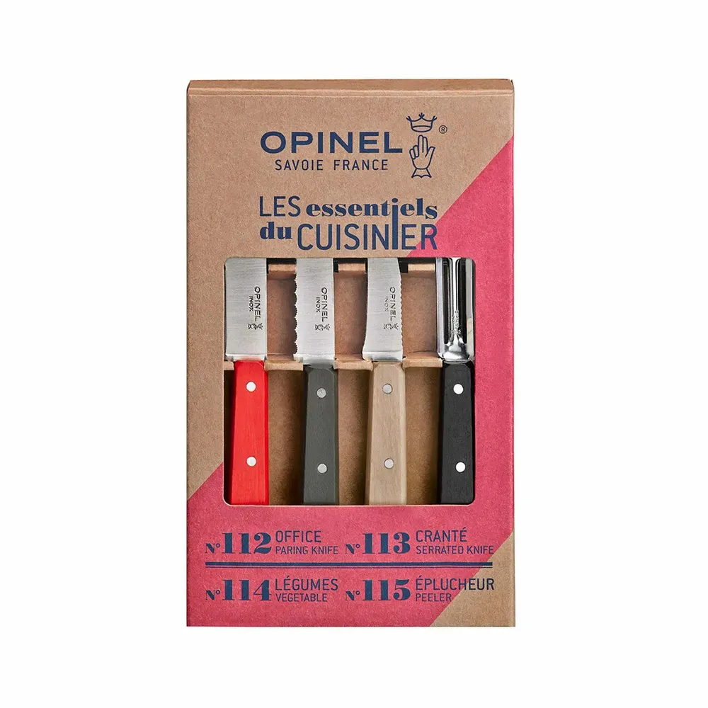 Kitchen utensils - Les Essentiels du Cuisinier small kitchen knives - OPINEL