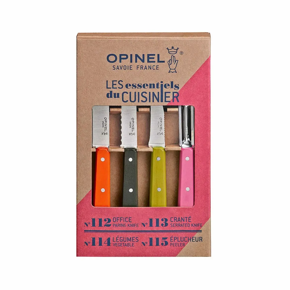 Kitchen utensils - Les Essentiels du Cuisinier small kitchen knives - OPINEL
