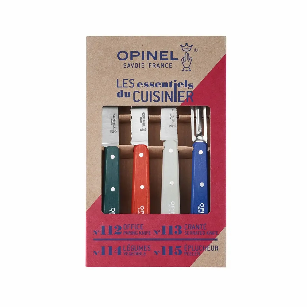 Kitchen utensils - Les Essentiels du Cuisinier small kitchen knives - OPINEL