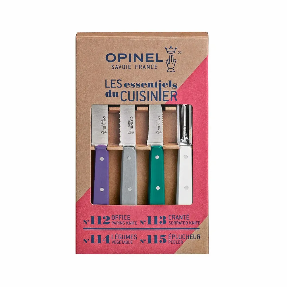 Kitchen utensils - Les Essentiels du Cuisinier small kitchen knives - OPINEL
