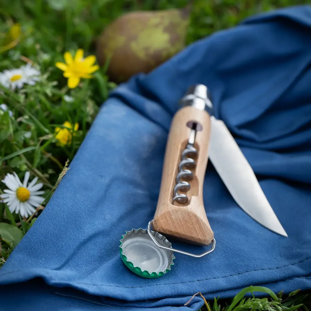 Couteaux - Couteau N°10 tire-bouchon décapsuleur - OPINEL