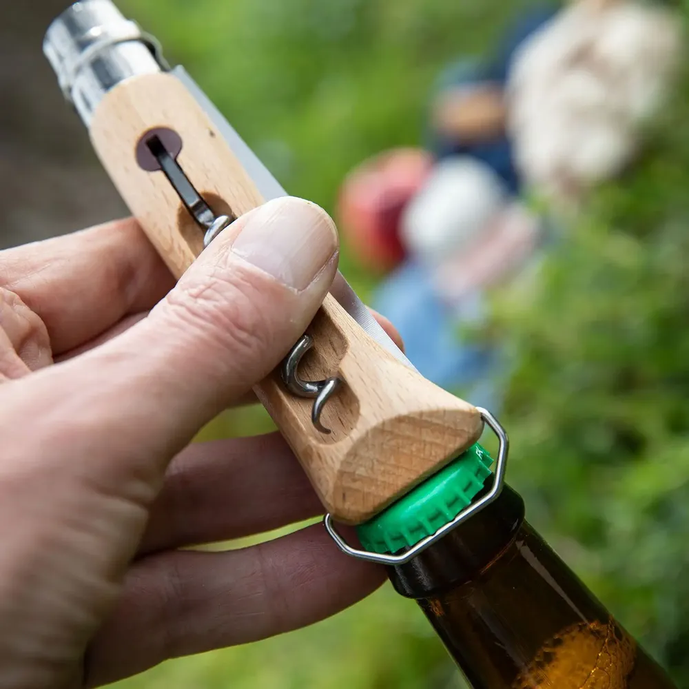 Couteaux - Couteau N°10 tire-bouchon décapsuleur - OPINEL