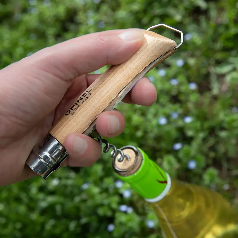 Couteaux - Couteau N°10 tire-bouchon décapsuleur - OPINEL