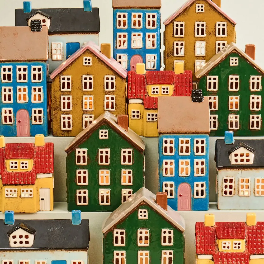 Table lamps - Nyhavn Tealight House - IB LAURSEN